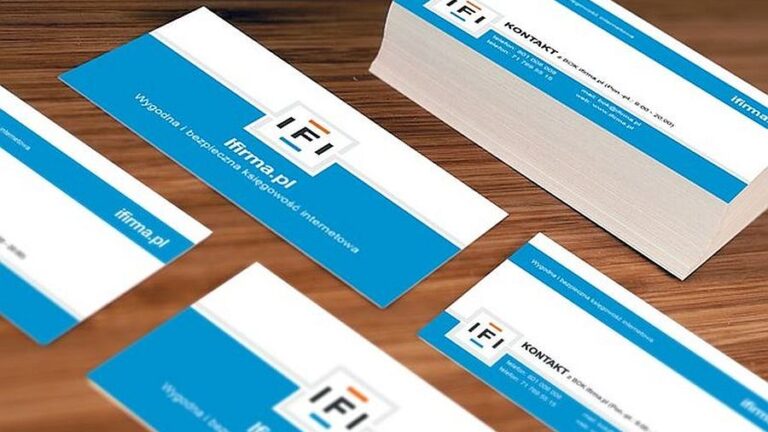 Profesionalen tisk vizitk za močan prvi vtis